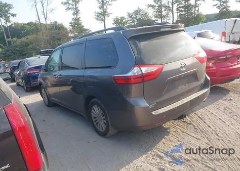 2015 Toyota Sienna Xle 8 Passenger из США, поврежденный, VIN 5TDYK3DC1FS672089